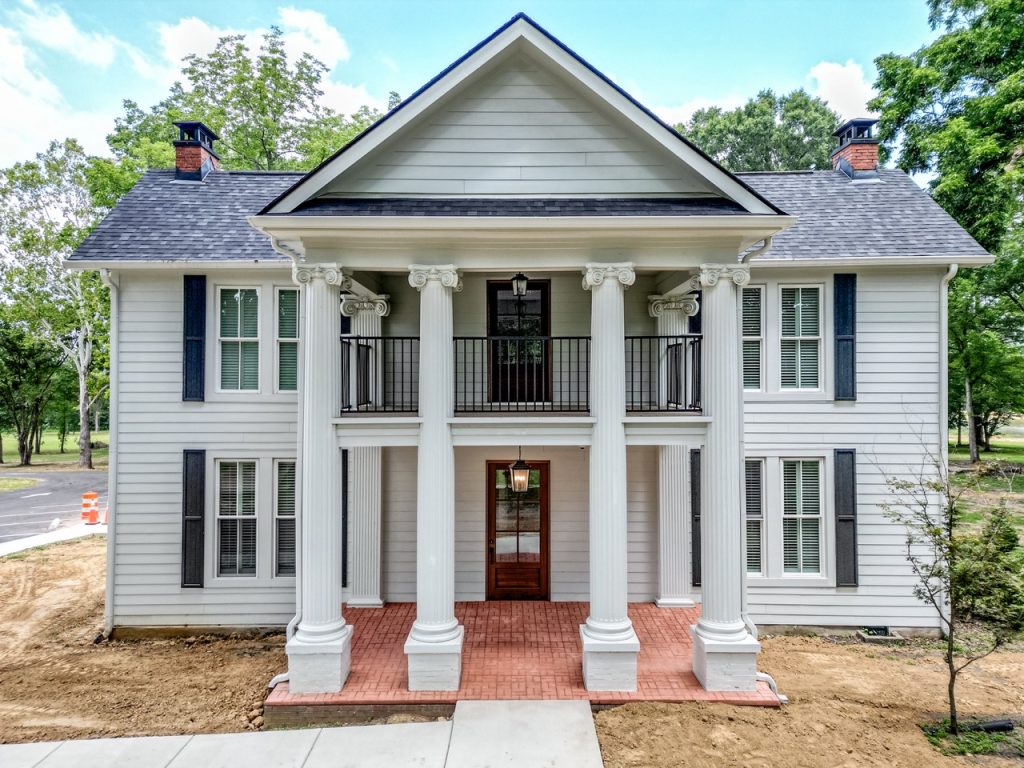 Piperton exterior remodel on Piper House with new siding and more