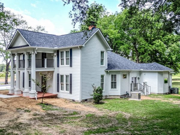 Piperton exterior remodel on Piper House with new siding and more