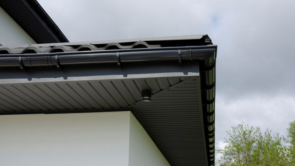 Soffits on a home.